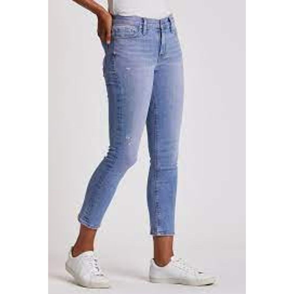 Hudson Jeans Nico Straight distressed dyed Illuminate Ceres 23 NWT